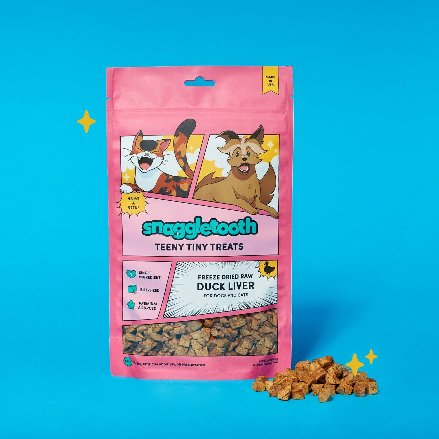 Snaggletooth Pets - Duck Liver Teeny Tiny Treats