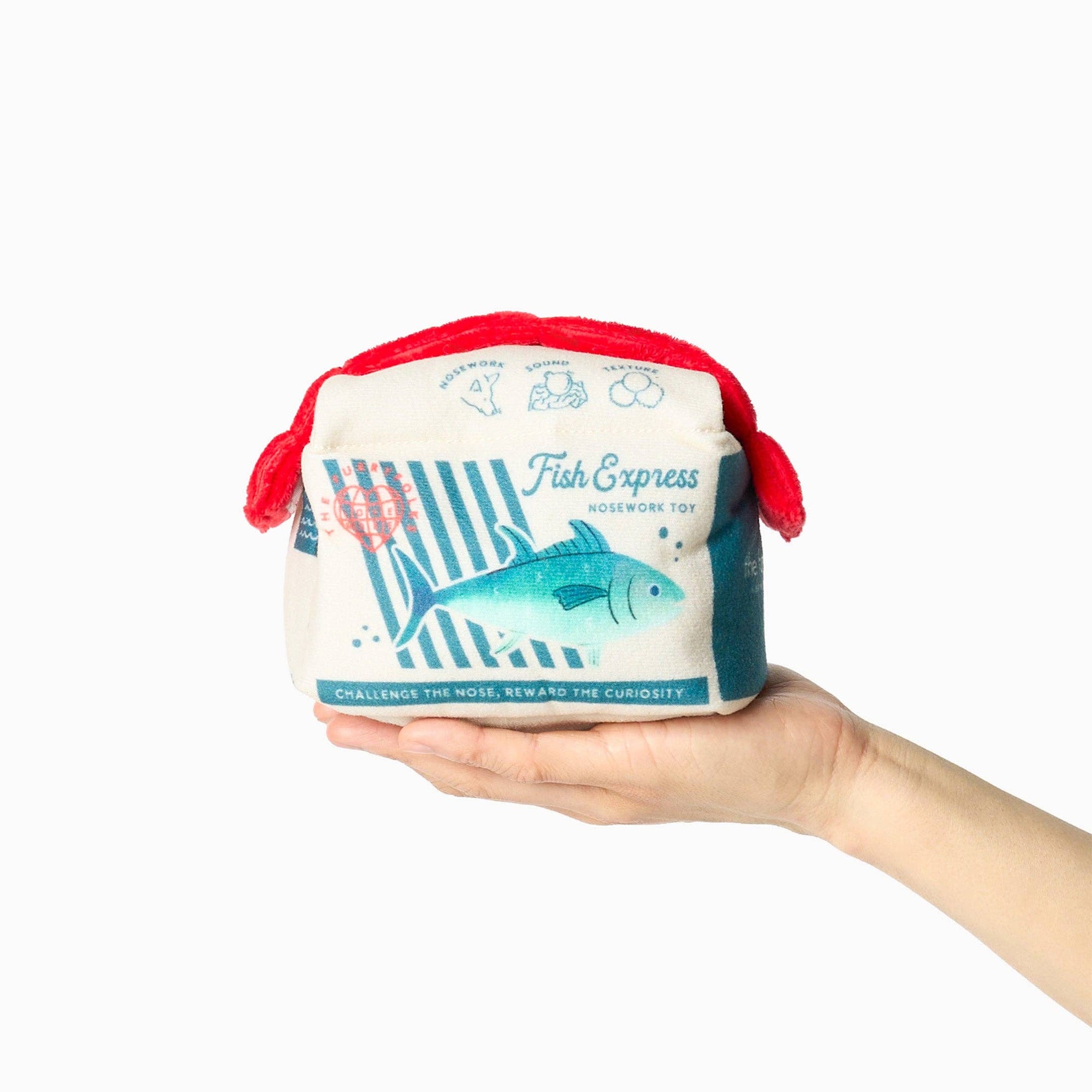 the furryfolks - Fish Express Nosework Toy