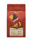 Grounds & Hounds Coffee Co. - Chocolate Peanut Butter Flavored Coffee: Whole Bean