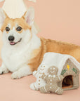 Lambwolf Collective - GINGERBREAD HOUSE//ENRICHMENT DOG TOY // HOLIDAY