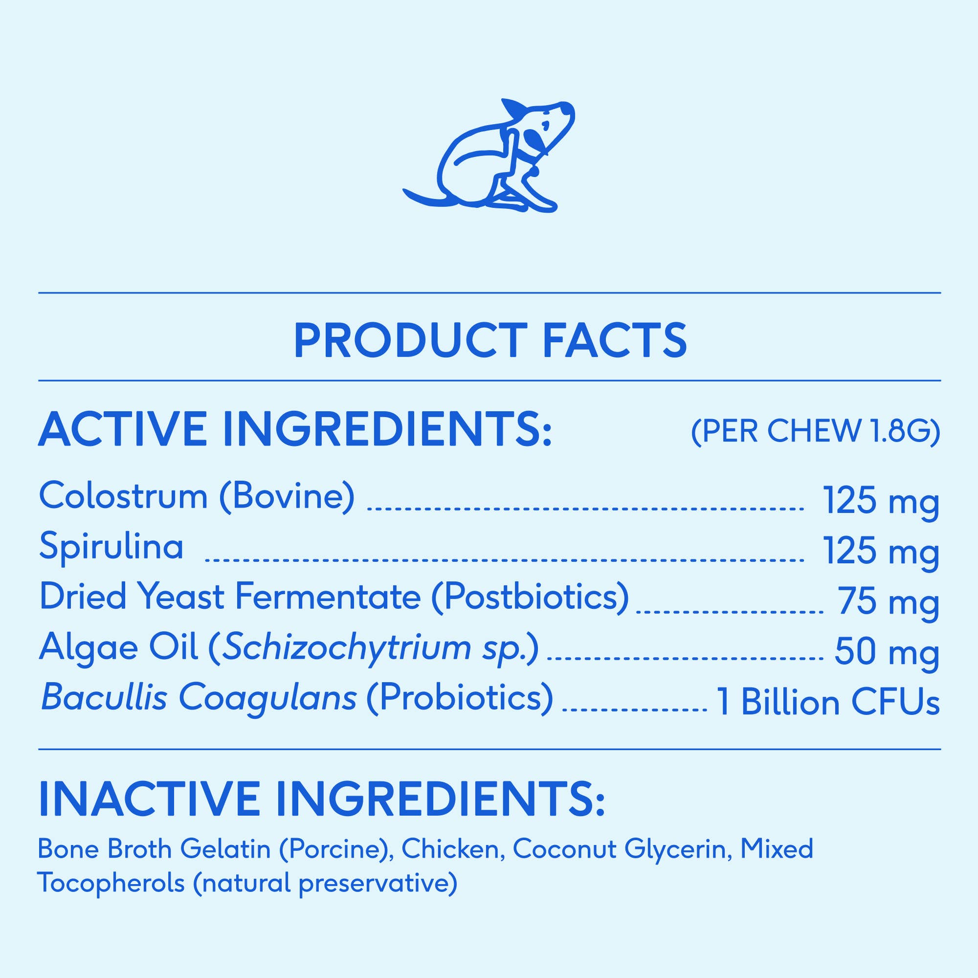 Native Pet - Allergy &amp; Immune Chews, an Allergy &amp; Itch Relief Supplement : 90 chews