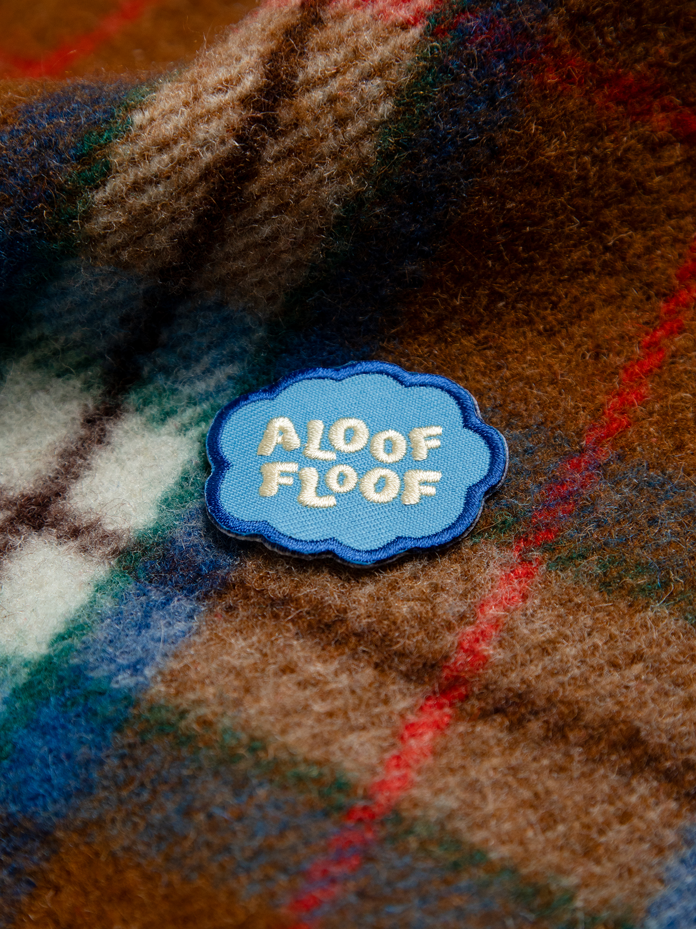 Scout's Honour Pty Ltd - Aloof Floof iron-on patch for dogs and cats
