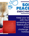 SodaPup Dog Toys - Tree Design "Peace" eMat Enrichment Lick Mat