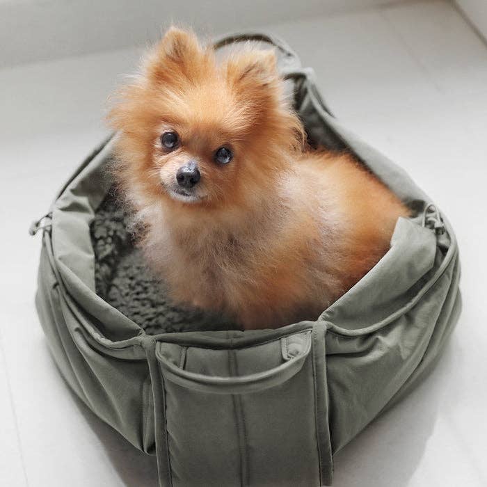 Lambwolf Collective - OLLA // PETITE PET CARRYCOT // DOG &amp; CAT CARRIER: Fern