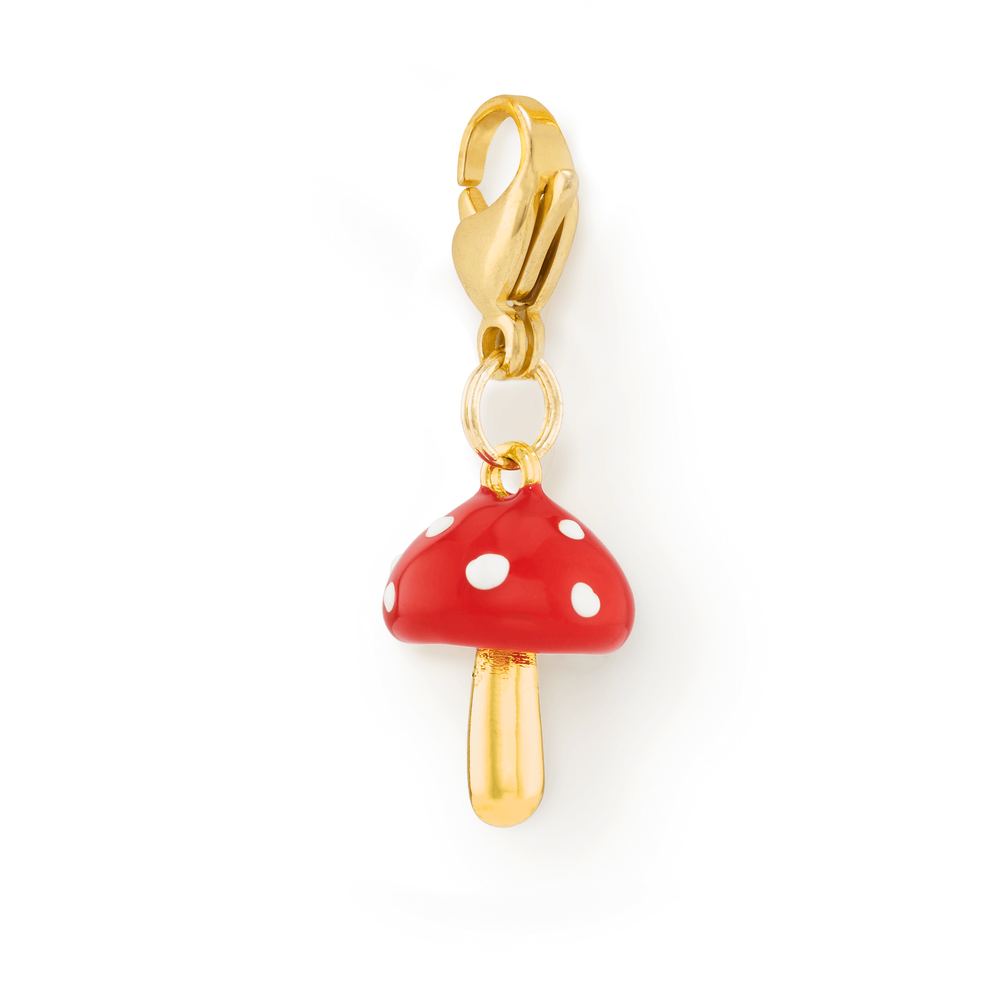 The Foggy Dog - Toadstool Collar Charm: Charm Only