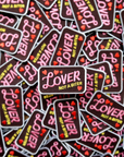 Scout's Honour Pty Ltd - Lover not a Biter iron-on patch for dogs and cats