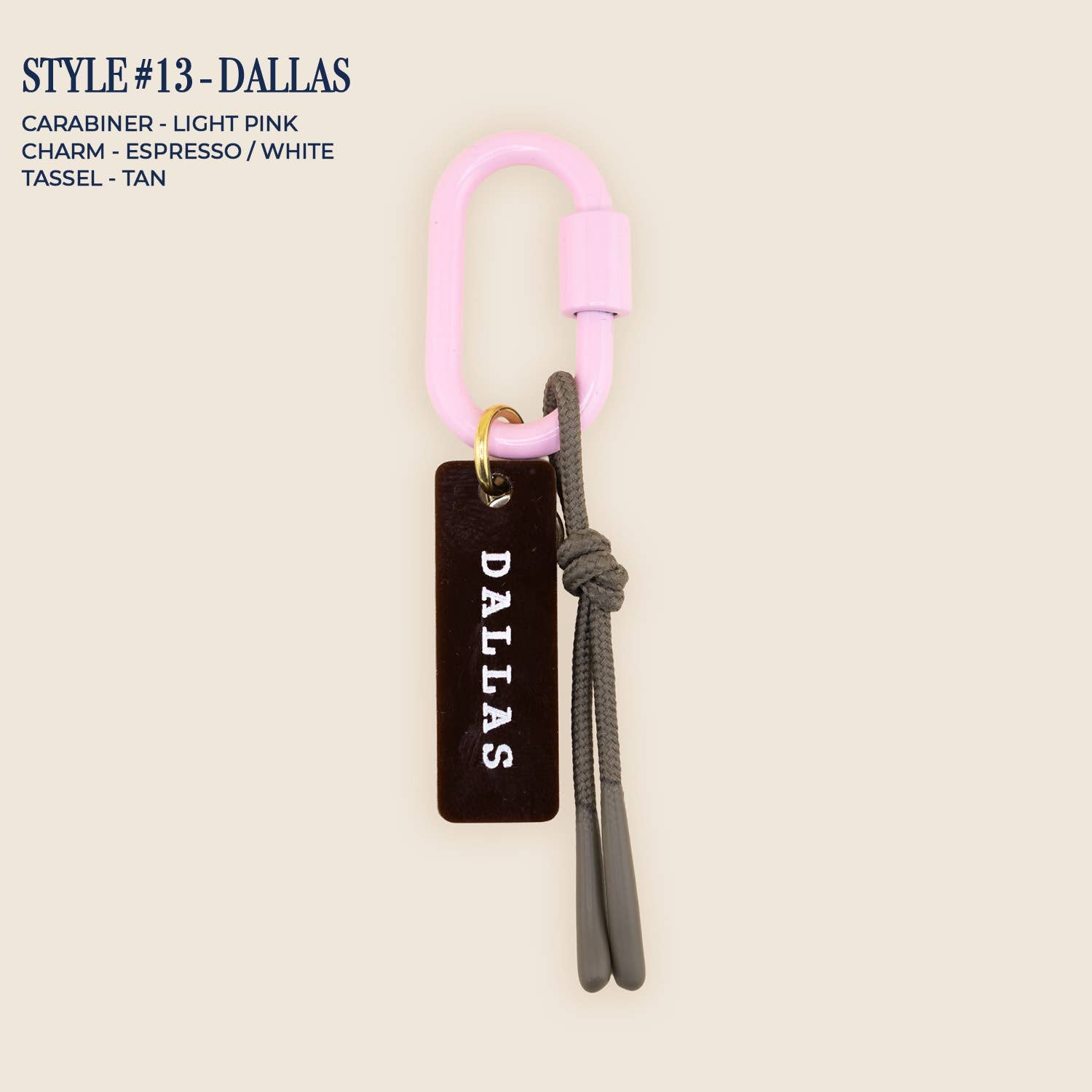 Freshwater Curated Goods™ - Custom Your City Bag Charm: Style 
