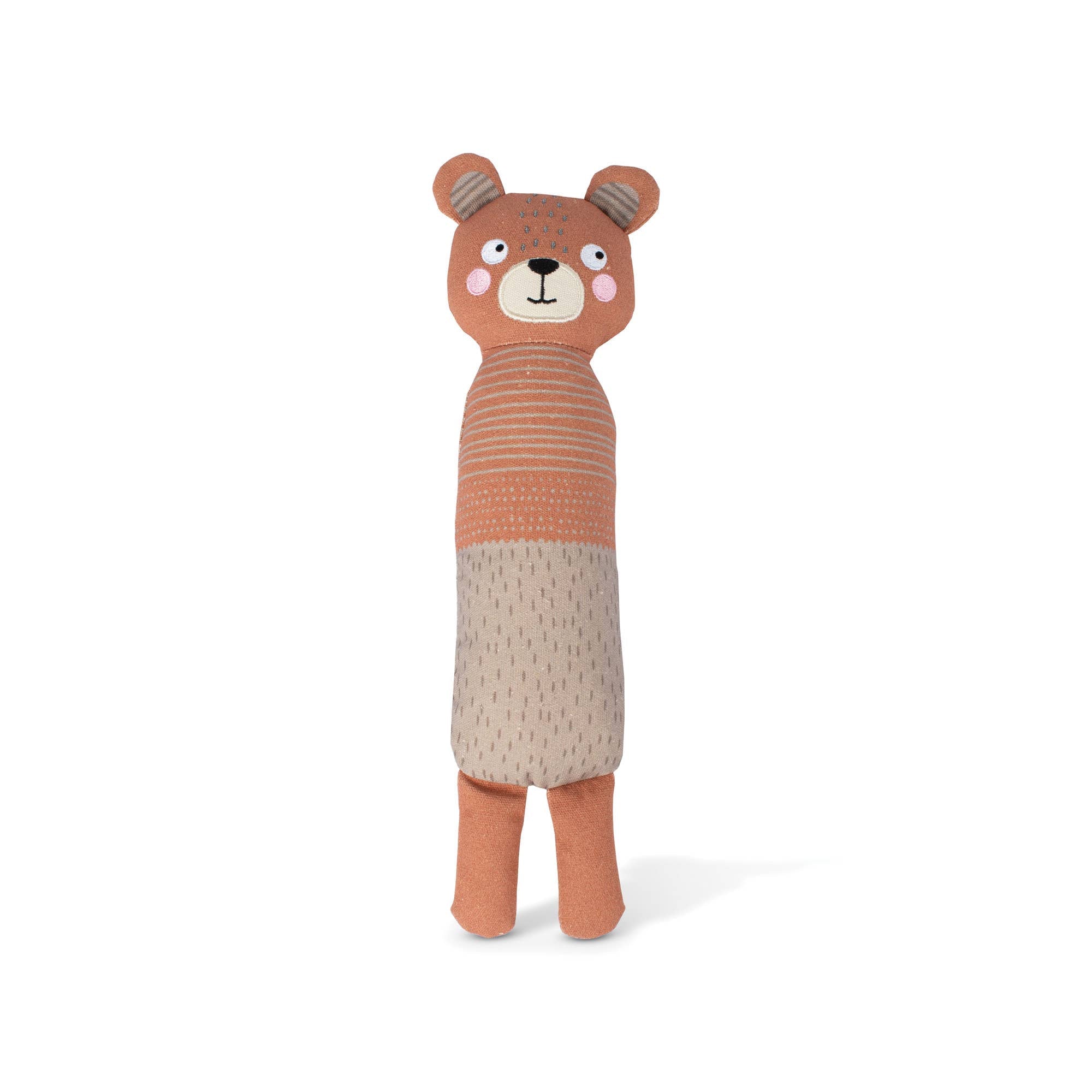 Petshop by Fringe Studio DOING THE BEAR MINM CANVAS DOG TOY