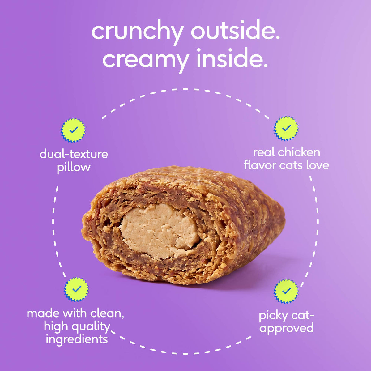 Native Pet - Multivitamin Pillow Chews Complete Wellness Support for Cats