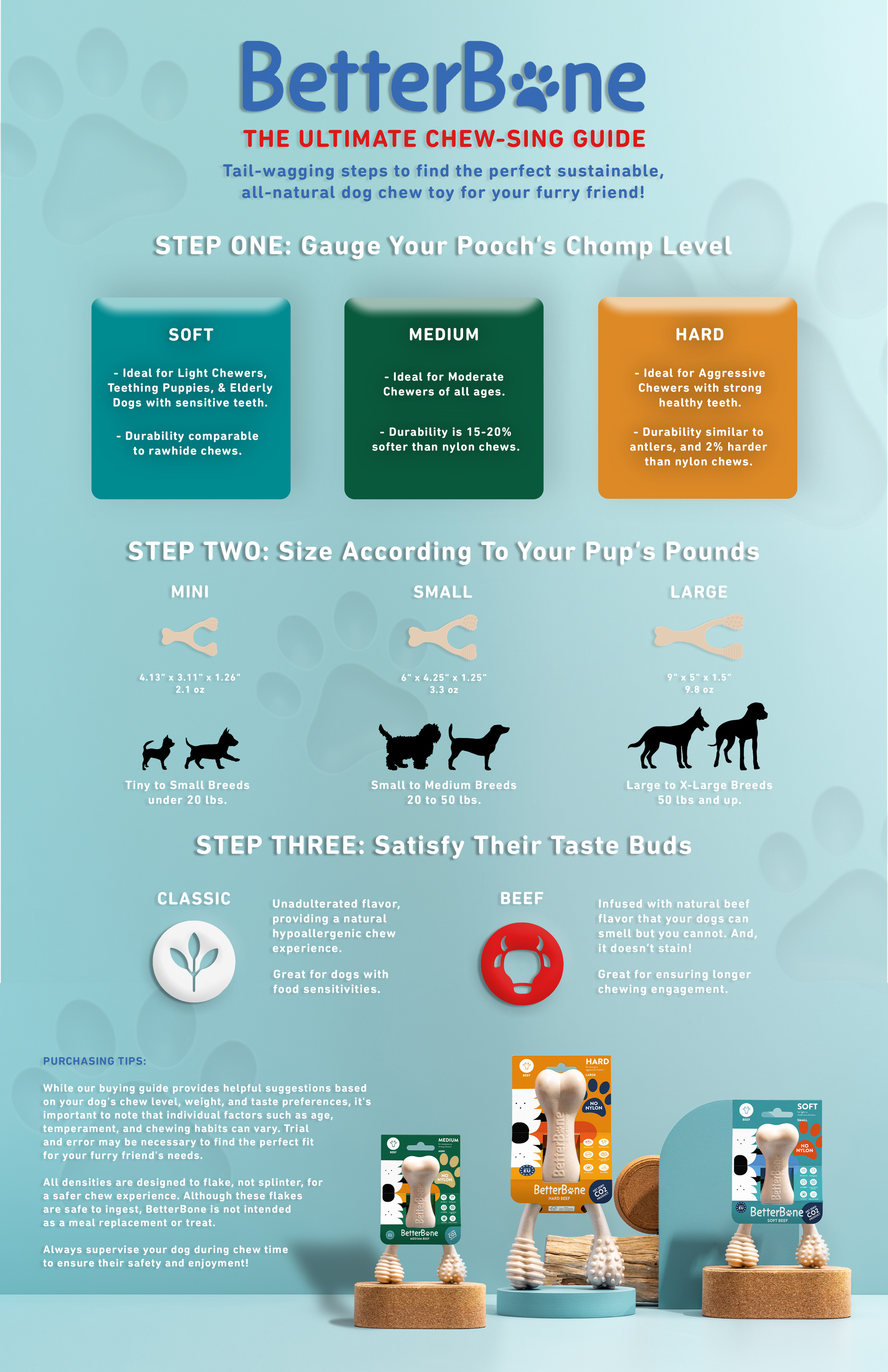 BetterBone Natural Dog Chews - VENISON Medium Density