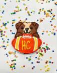 Lucky Biscuit Pet Bakery - Sports Ball Buffet Cookies: Basketball Cookie