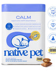 Native Pet - Calm Pillow Chews Anxiety & Stress Supplement for Cats