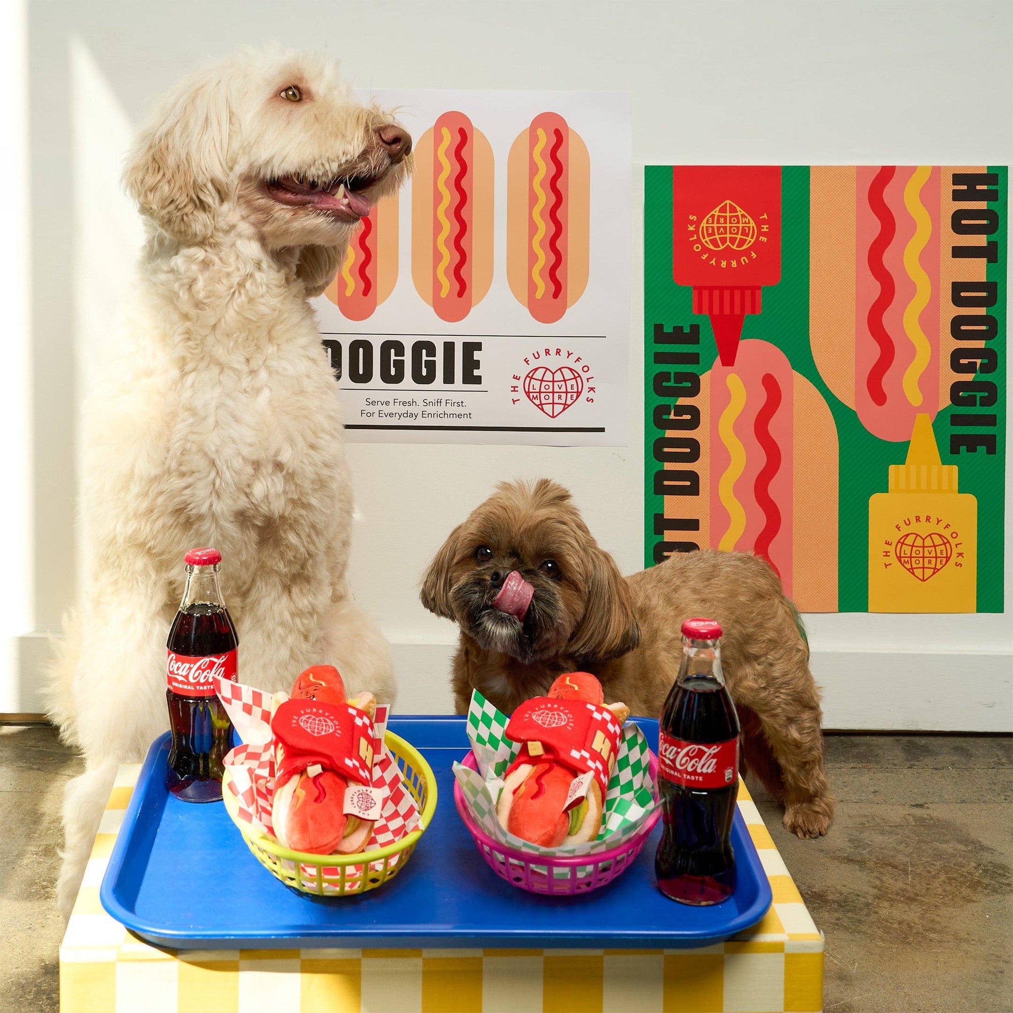 the furryfolks - Hot Doggie Nosework Toy