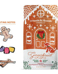 Grounds & Hounds Coffee Co. - Seasonal Flavor: Gingerbread Light Roast: Whole Bean