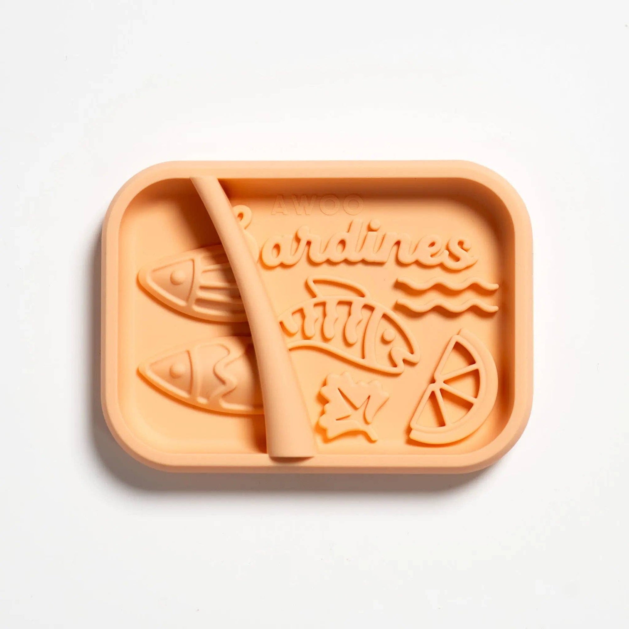 Awoo - Sardina Lick Mat &amp; Slow Feeder: COBALT