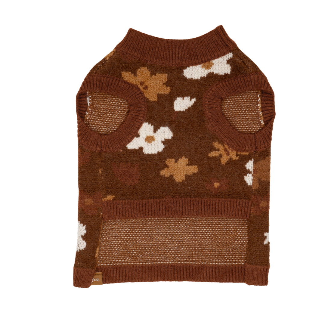 Lucy &amp; Co. - Chocolate Meadows Sweater