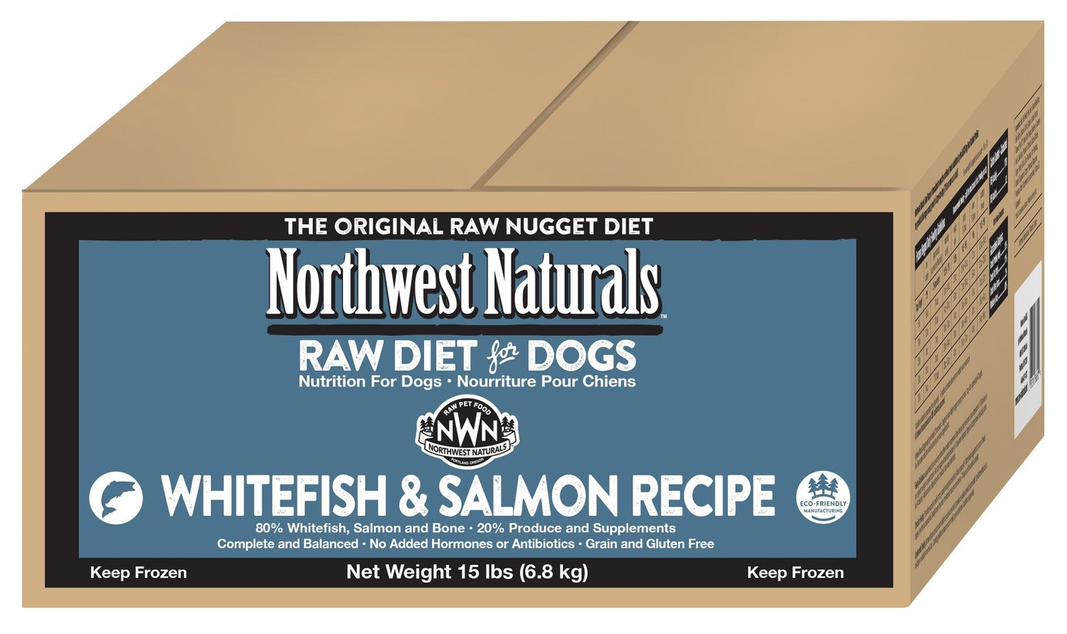 Northwest Naturals Bulk Frozen Raw - Whitefish & Salmon