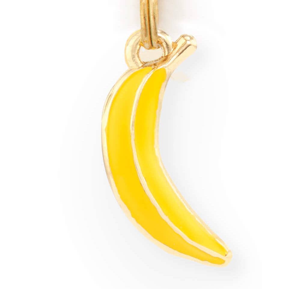 The Foggy Dog - Banana Collar Charm: Charm Only