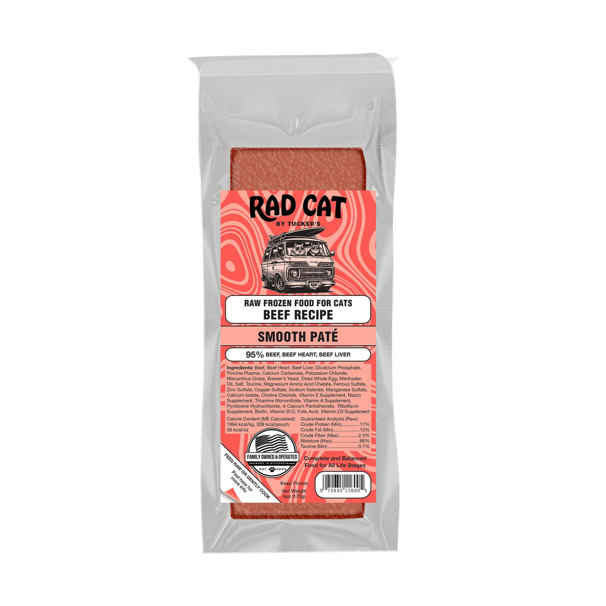 Tucker's Rad Cat Beef Recipe