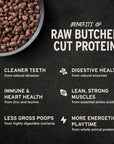 Vital Essentials Freeze-Dried Raw Protein Turkey Crunchy Nibs Cat Food