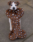 Fluff & Tuff Chestnut Leopard Bone