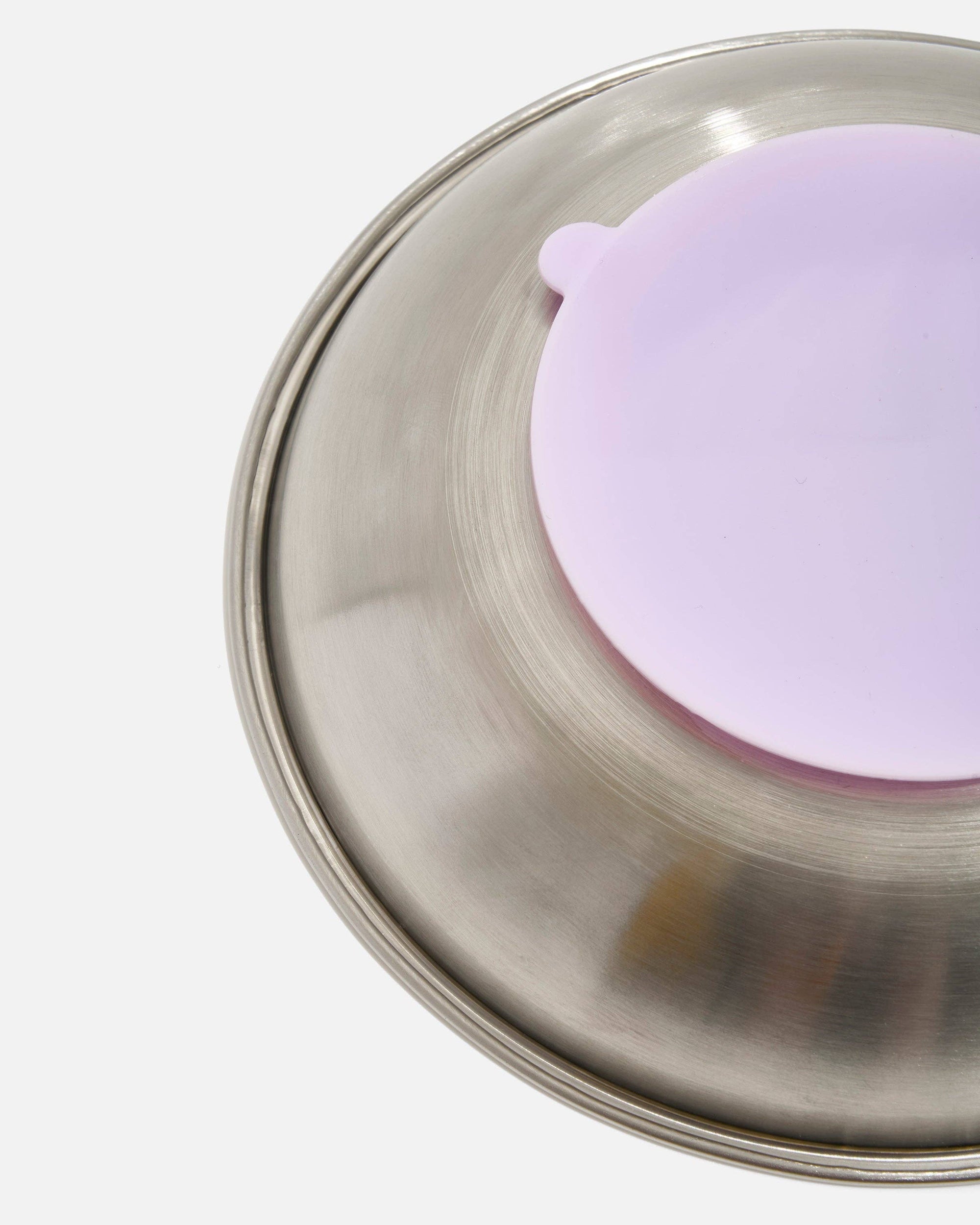 Wild One - Slanted Cat Bowl: Lilac