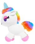 BARK Hay Girl Unicorn Plush Dog Toy