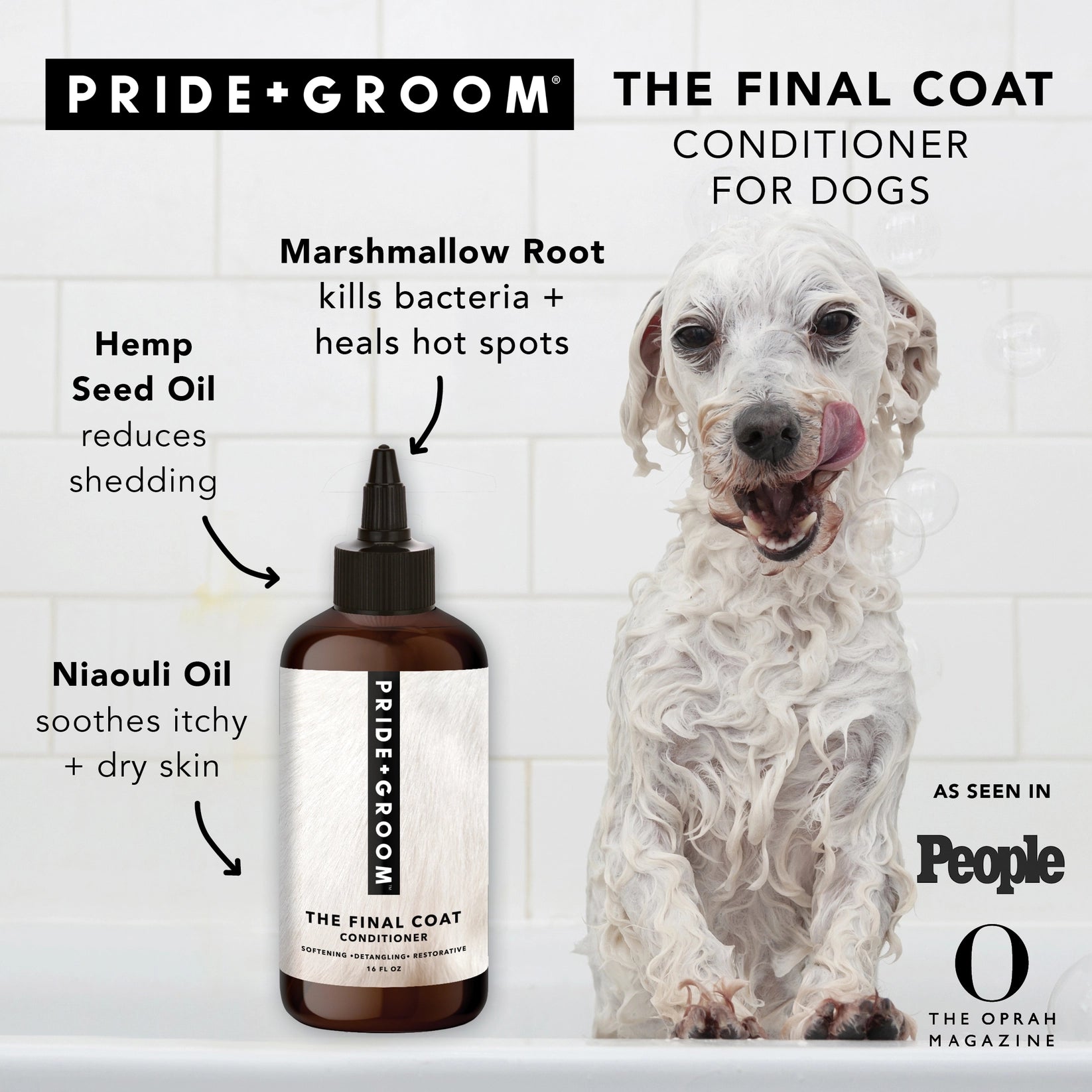 Pride + Groom Conditioner The Final Coat The Modern Dog Company Store
