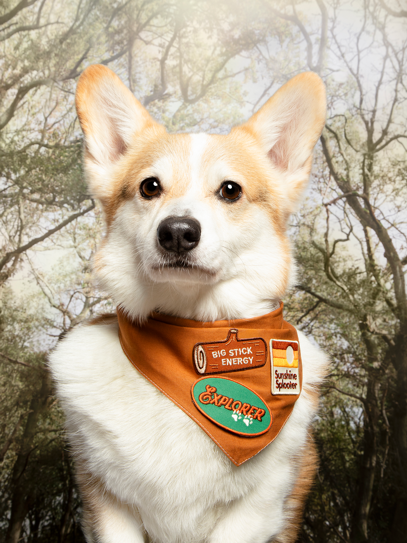 Scout's Honour Pty Ltd - Big Stick Energy iron-on patch for pets