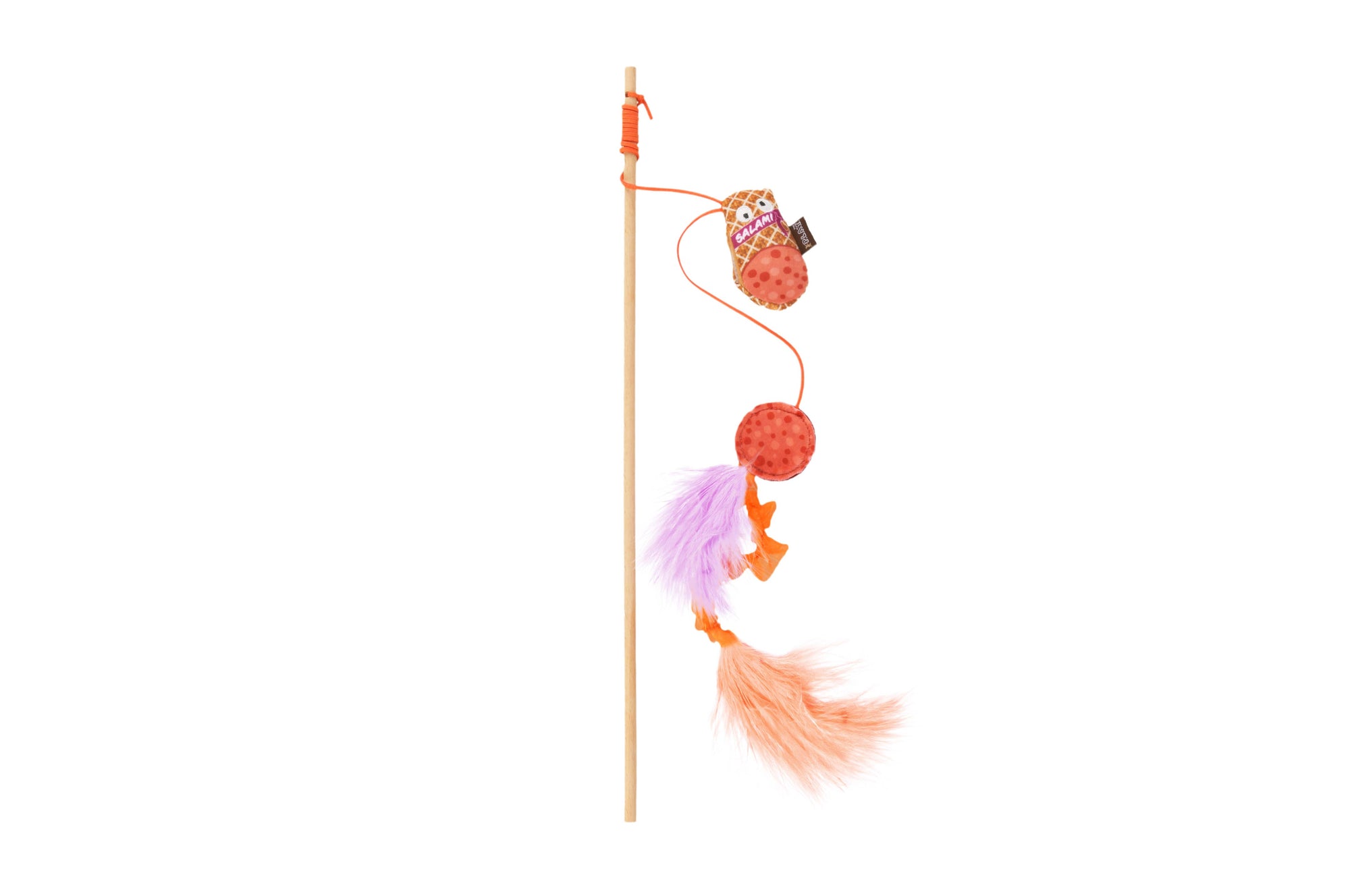 Play Pet Brands - Feline Frenzy Wand Toy - Swatlami