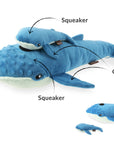 Play Pet Brands - Ocean Buddies - Big Blue & Baby Blue