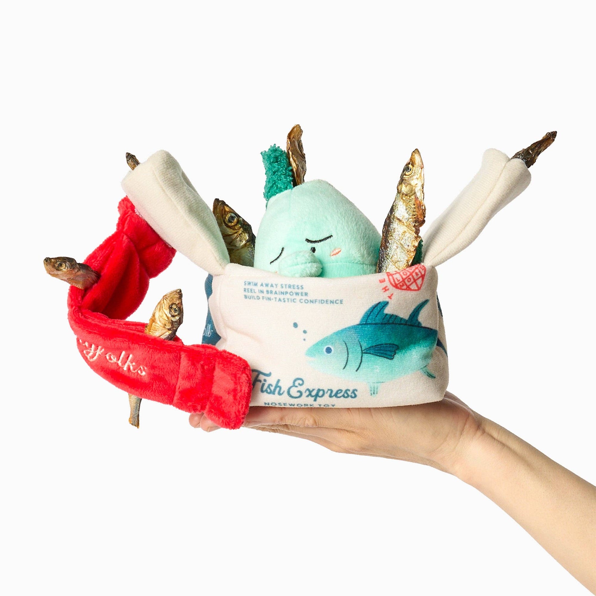 the furryfolks - Fish Express Nosework Toy