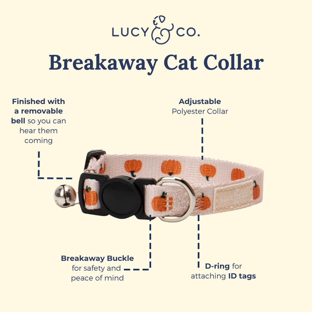 Lucy &amp; Co. - Oh My Gourd Breakaway Cat Collar