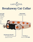 Lucy & Co. - Oh My Gourd Breakaway Cat Collar