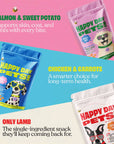 Happy Day Pets - Happy Day Pets Lamb Chips Dog Treats | 100% Lamb | 4 oz