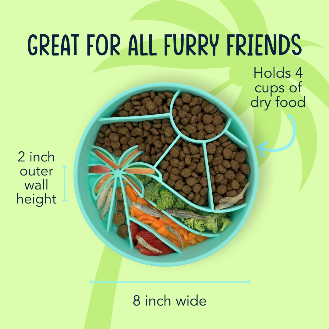 Happy Dingos - Loco Coco Interactive Slow Feeder Bowl : Sunset