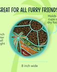 Happy Dingos - Loco Coco Interactive Slow Feeder Bowl : Sunset
