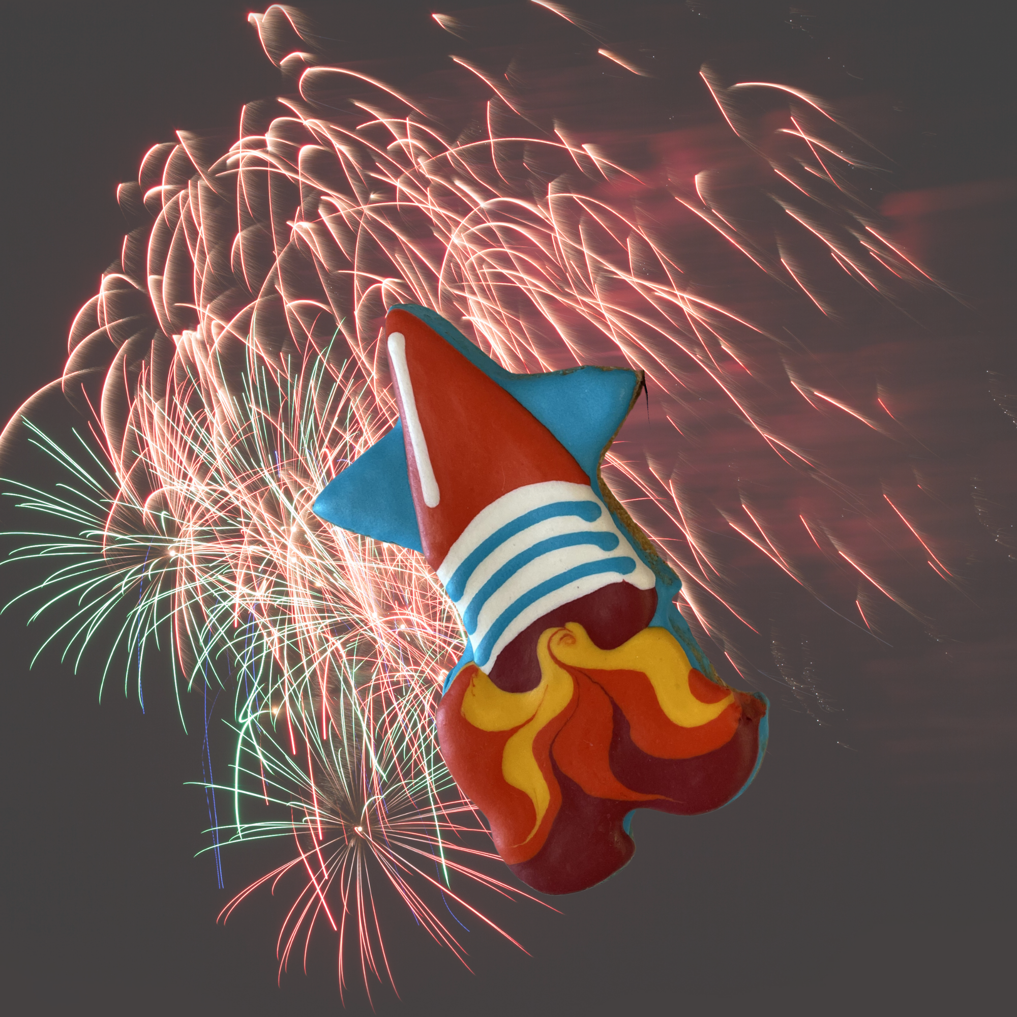 Lucky Biscuit Pet Bakery - The Rocket’s Red Glare : Rocket