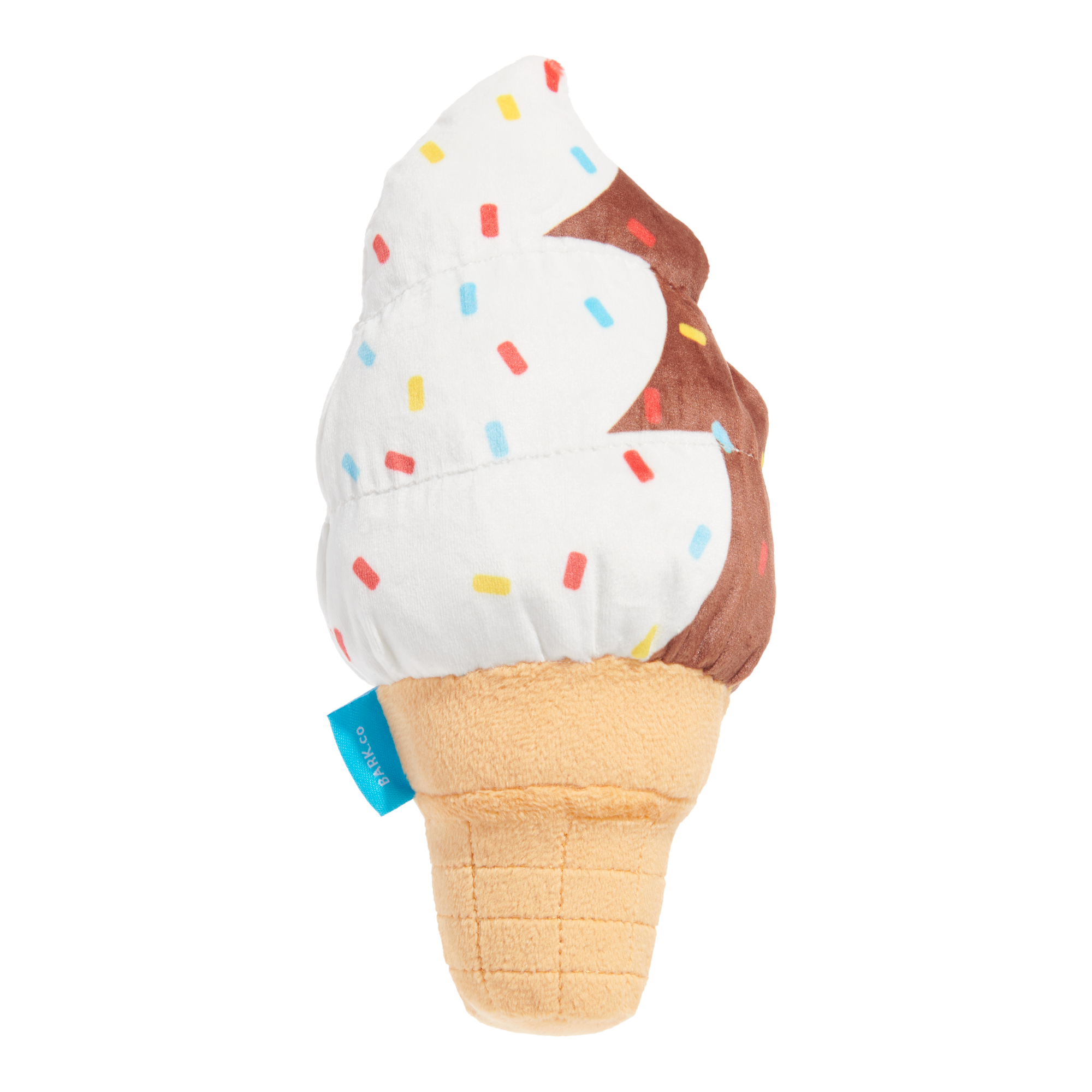 BARK Ice Cream Carn Plush Dog Toy