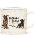 Grounds & Hounds Coffee Co. - Ruff Riders Ceramic Coffee Mug