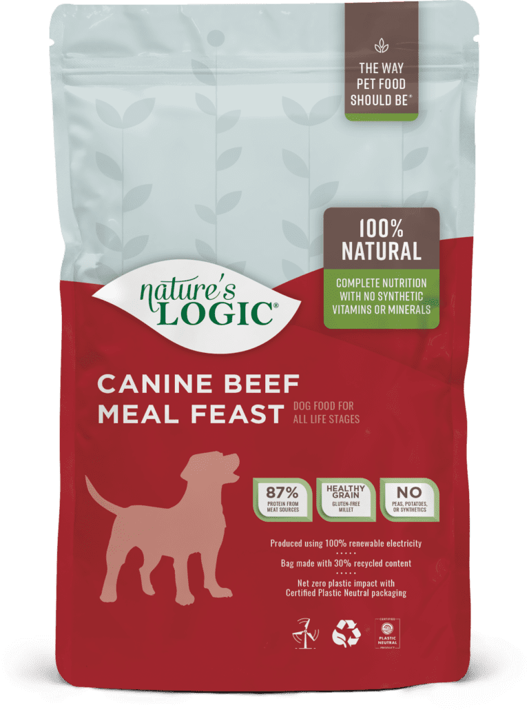 Nature&#39;s Logic Canine Beef Meal Feast