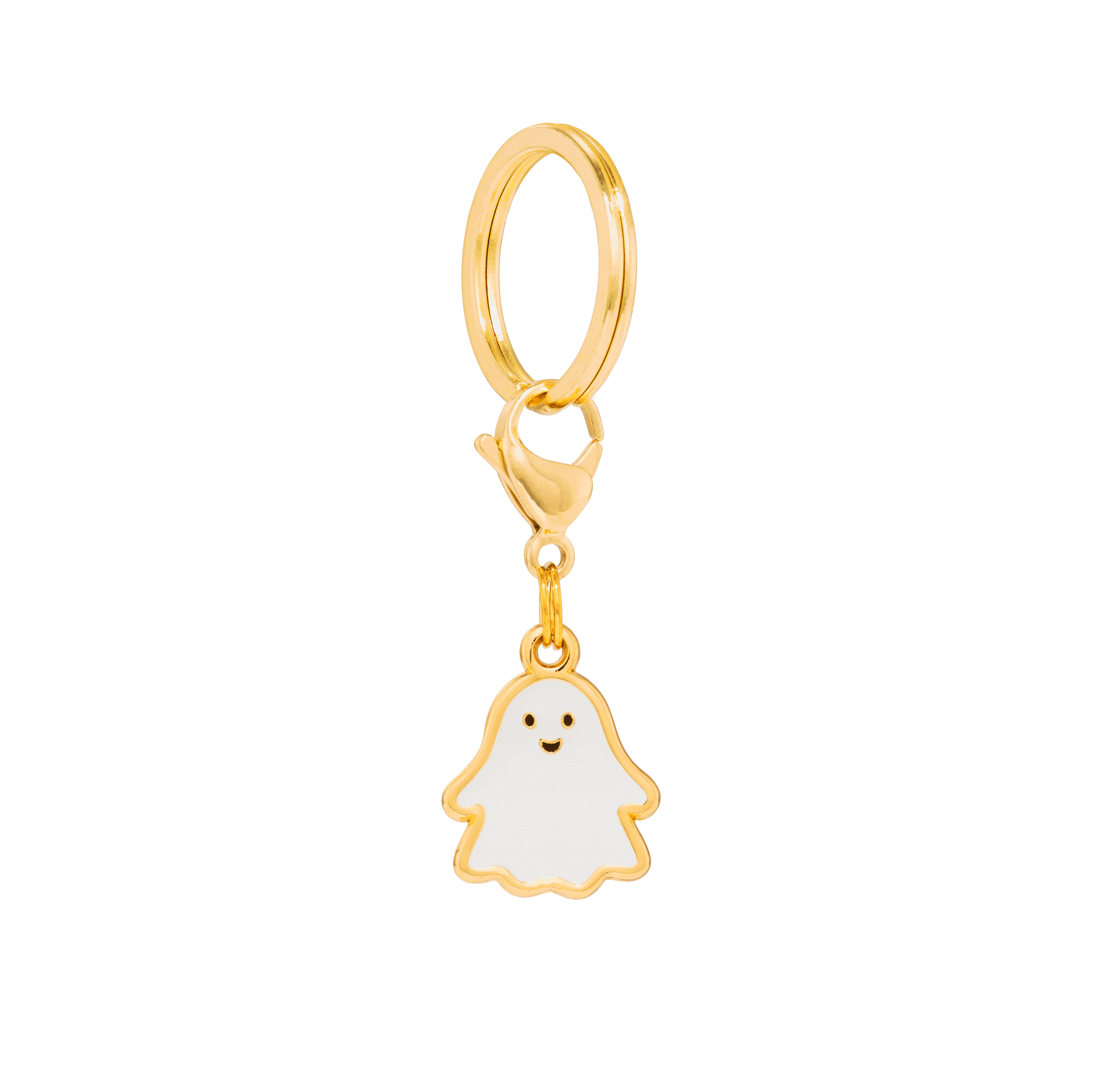 The Foggy Dog - Glow-in-the-Dark Ghost Collar Charm: Charm Only