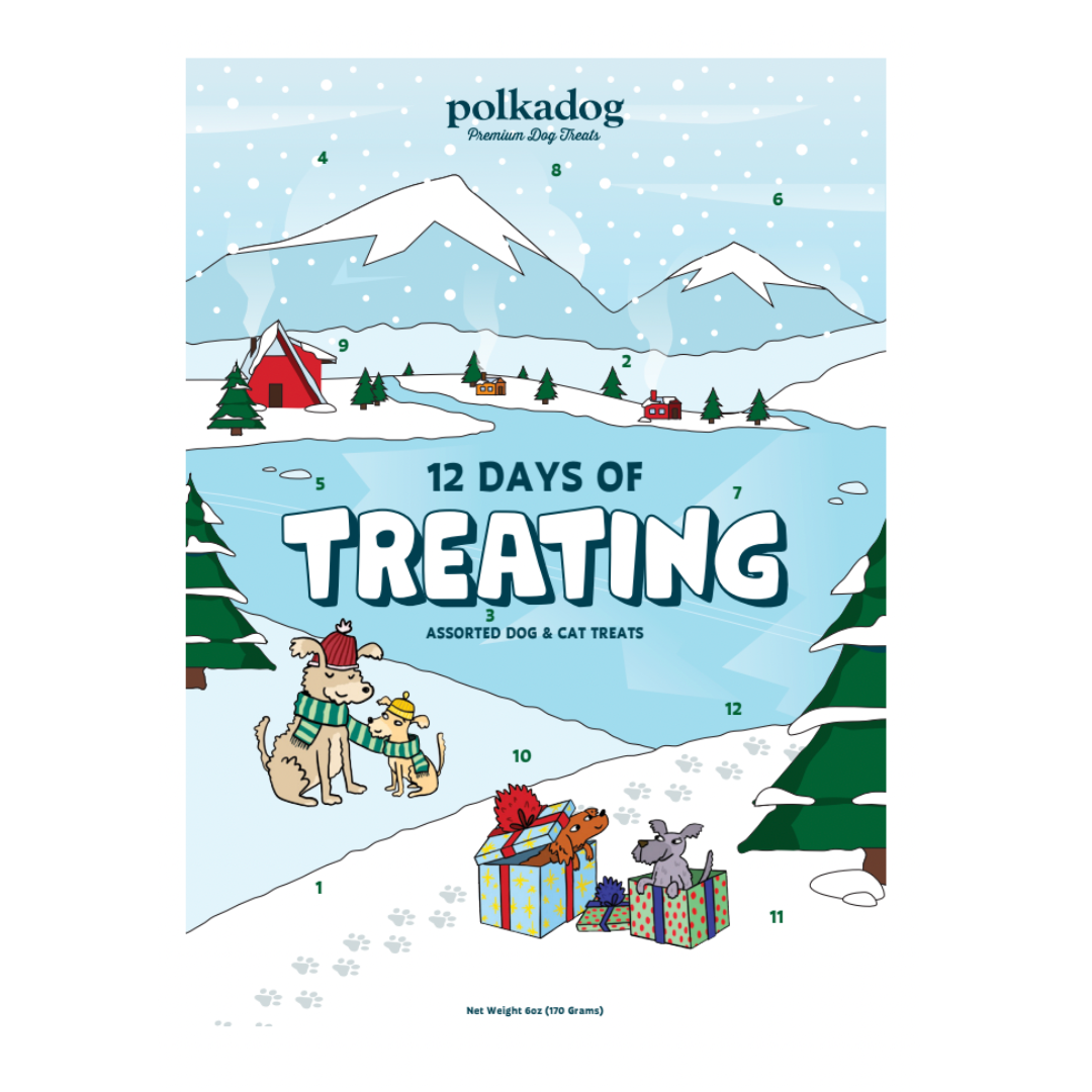 Pet Palette Distribution - Polkadog 12 Days of Treating Calendar