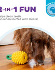 Planet Dog Dental Pineapple Dog Chew Toy Yellow