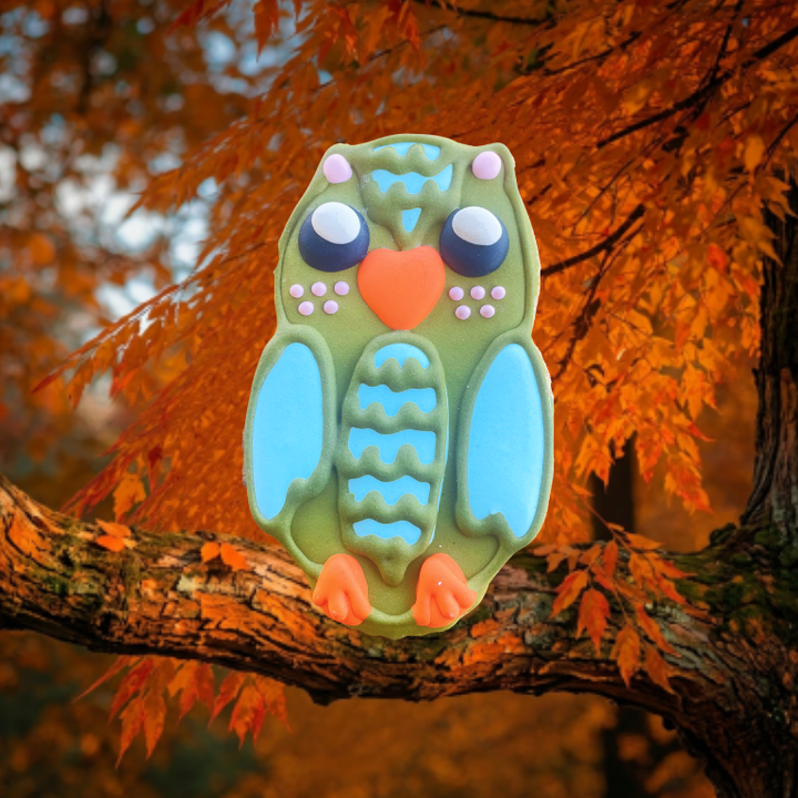 Lucky Biscuit Pet Bakery - Fall Woodland Owl Packaged : Owl
