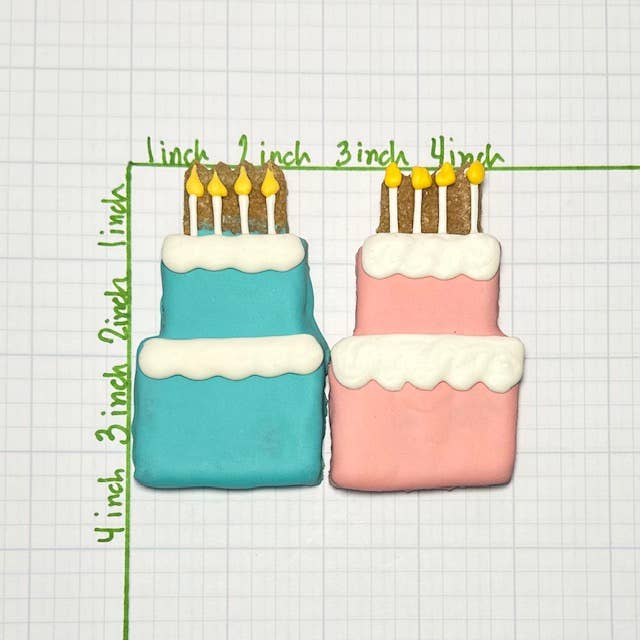 Lucky Biscuit Pet Bakery - Happy Birthday Fido!: Birthday Bone Blue