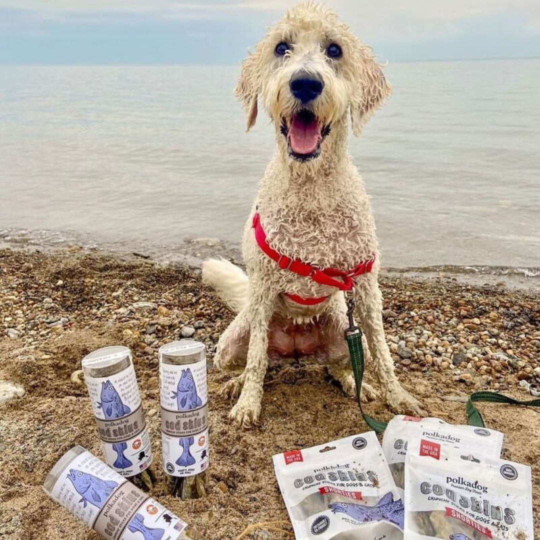 Cod Skins - 4.7oz Tube - Dog &amp; Cat Treats