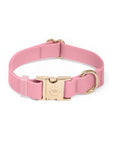 SUNNY TAILS - Perfect Pink Waterproof Dog Collar: LARGE