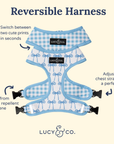 Lucy & Co. - Bowwow Wow! Reversible Harness: L