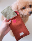 Lambwolf Collective - RED POCKET//Enrichment dog toy